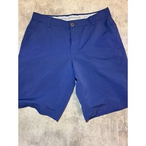 Men's Under Armour Match Play Solid BLUE Golf Short 34 x 10